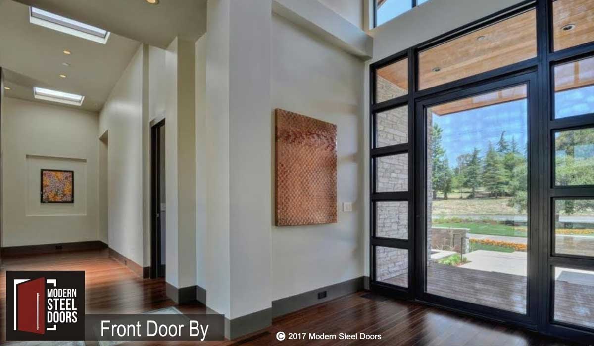 Modern Pivot Doors - Photo Gallery | Modern Steel Doors