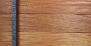 wooden front door made of real mahogany wood and long square door pulls