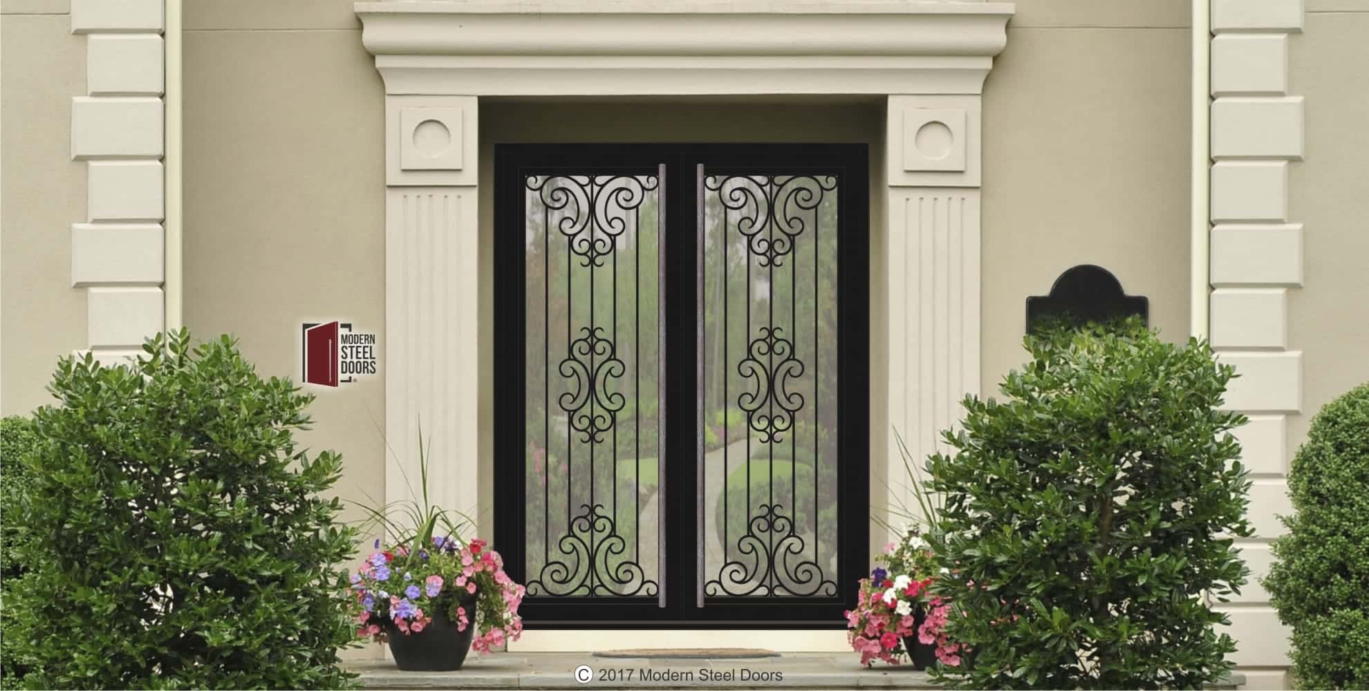 Paris Double Front Doors Double Exterior Glass Doors